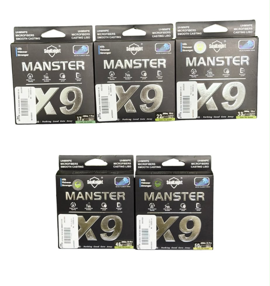 Cuerda Trenzada MANSTER X9 300 metros