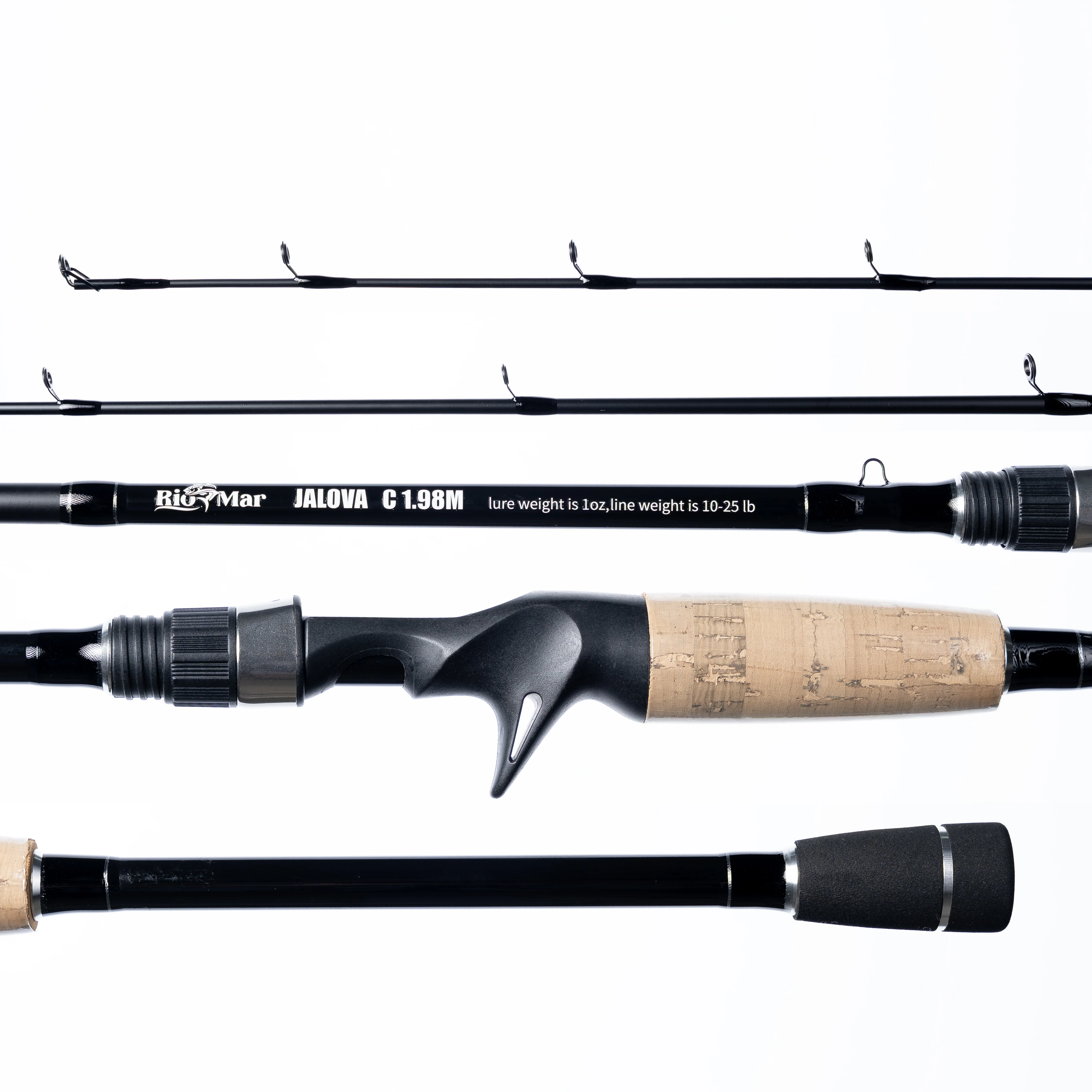 Caña Jalova Carbono 6.6 Baitcasting RioMar