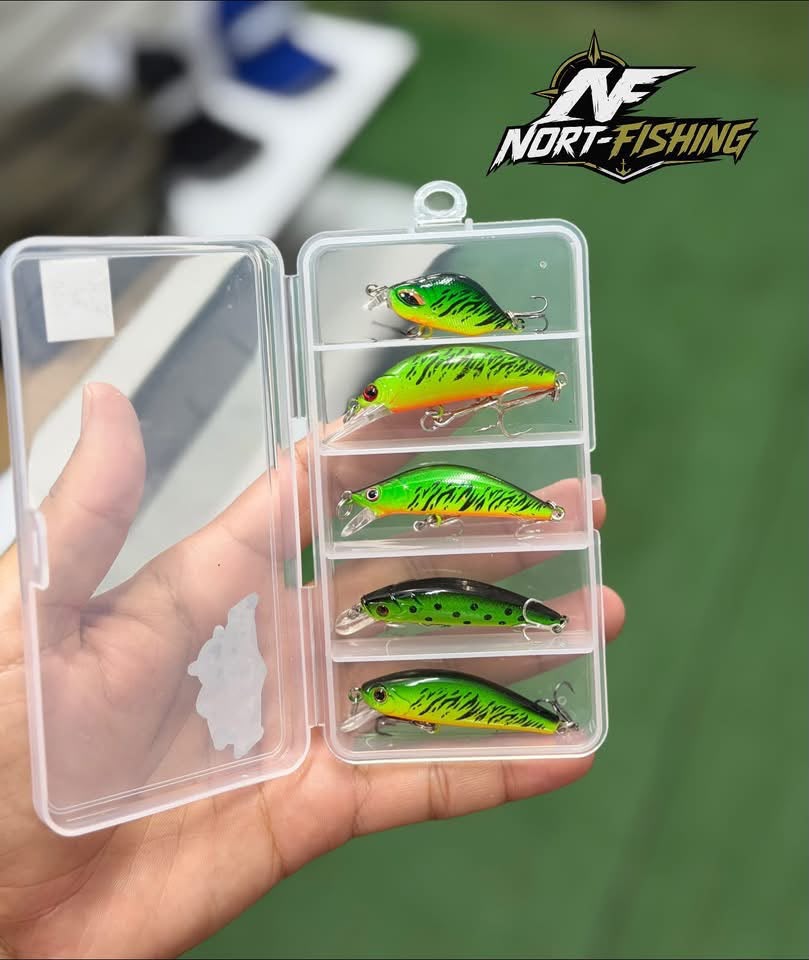 Caja 5 Señuelos Surtida 5cm para Rio - foto 2