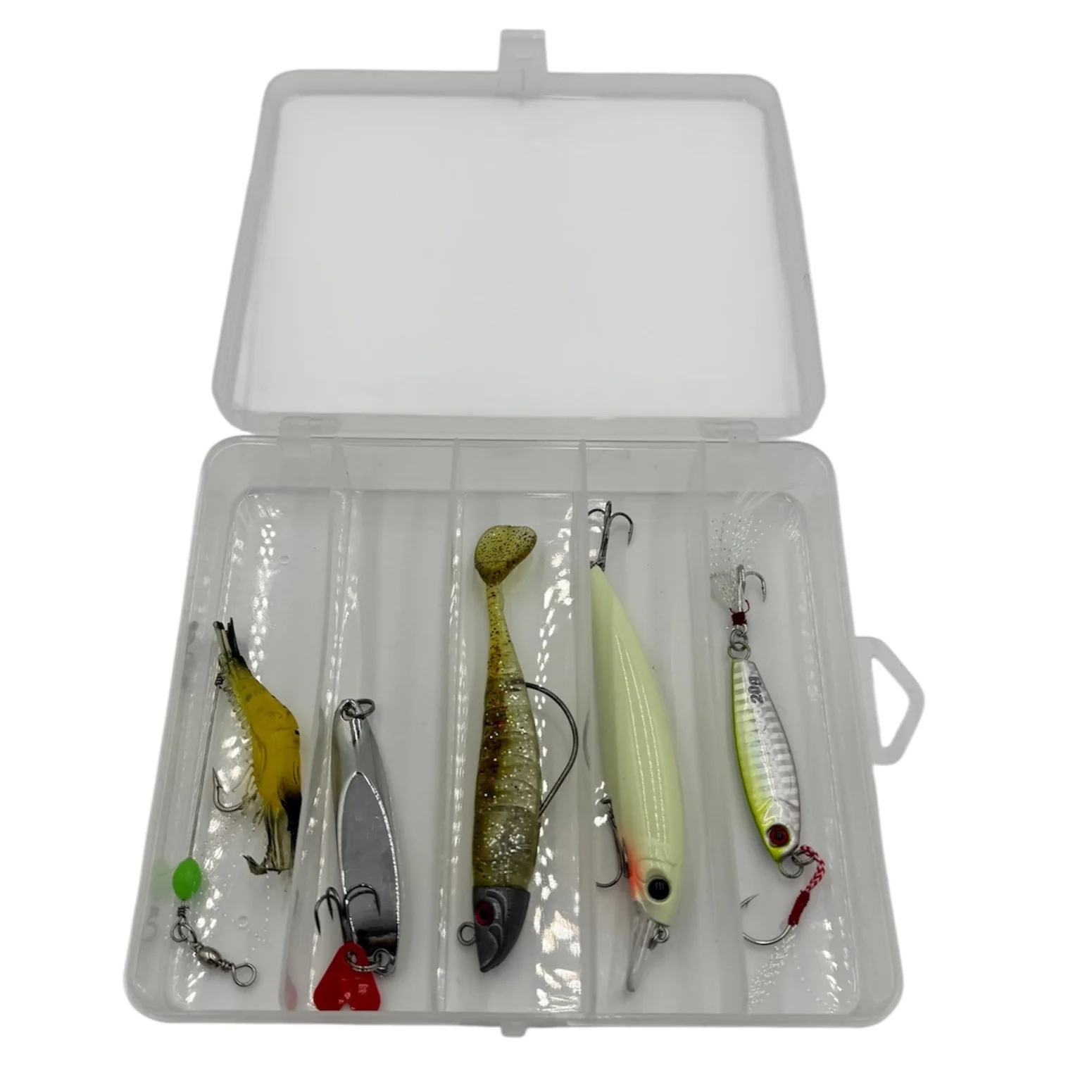 Caja de señuelos agua salada