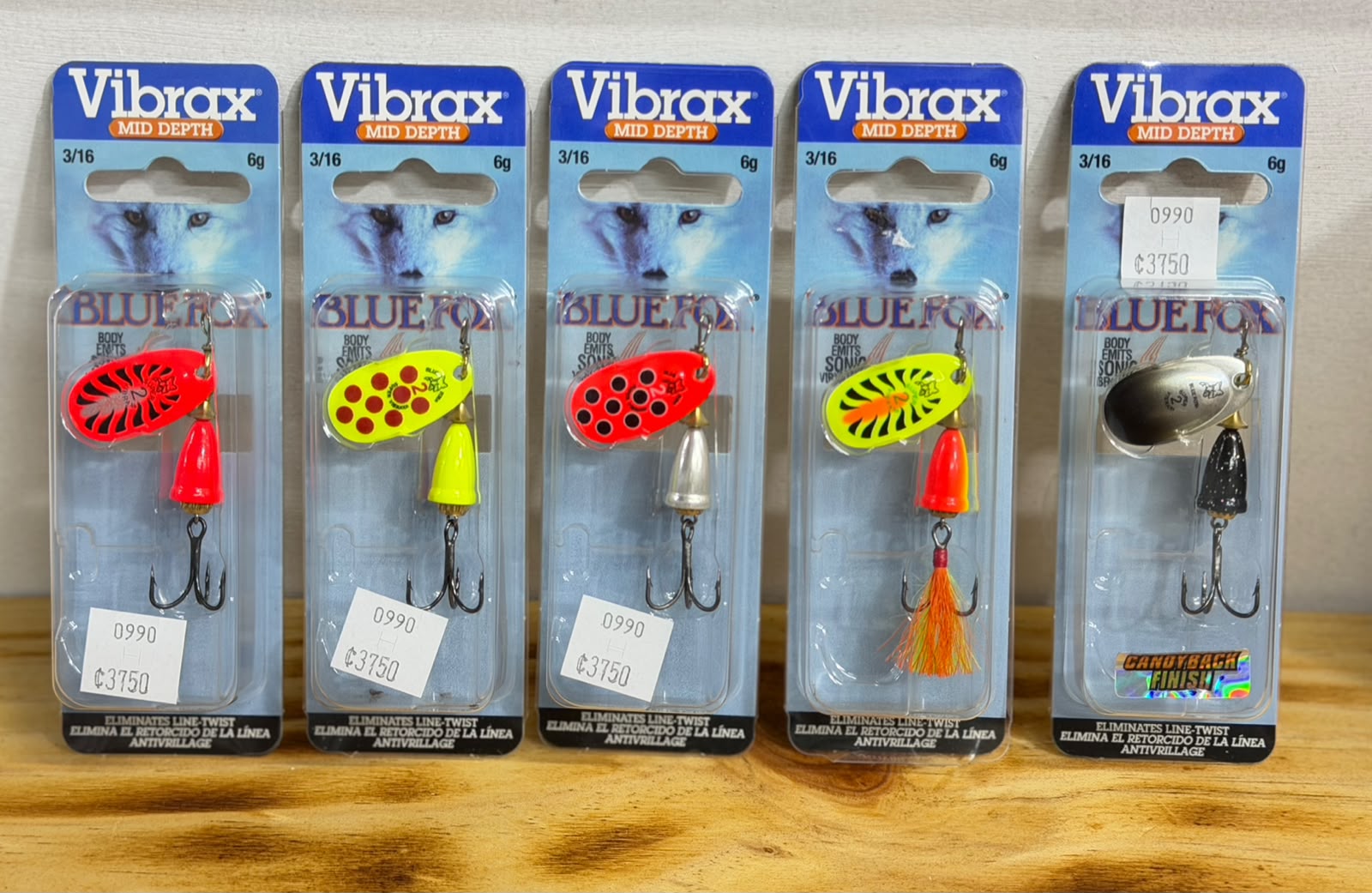 CUCHARILLA BLUE FOX VIBRAX #2