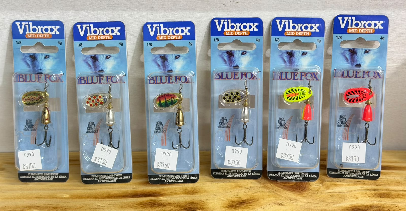 CUCHARILLA BLUE FOX VIBRAX #1