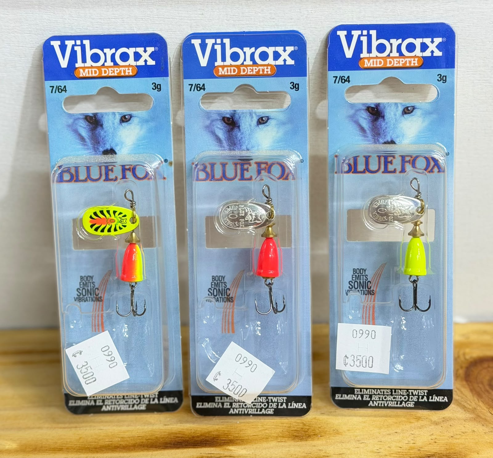 CUCHARILLA BLUE FOX VIBRAX #0