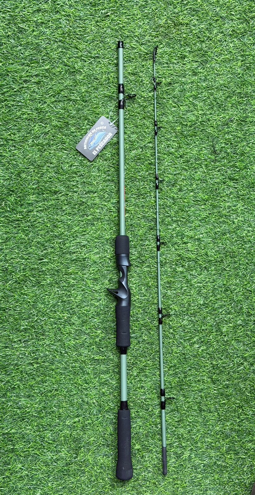 Caña Baitcasting El Pescador Verde - foto 4
