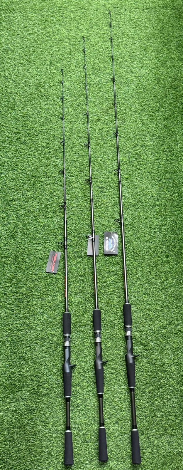 Caña Baitcasting El Pescador Negra